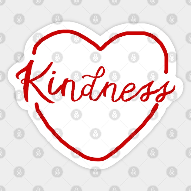 Kindness Heart Sticker by jhsells98